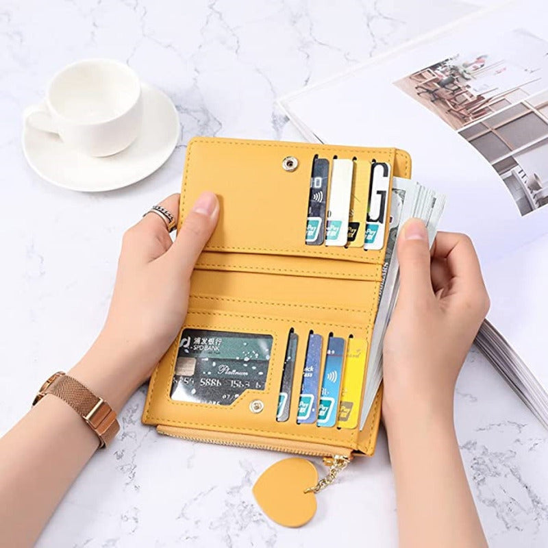 Monedero Dama Billeteras De Dama Monederos Para Mujer Verde Musgo