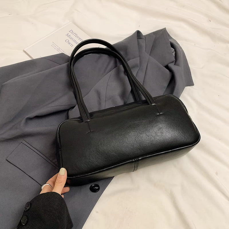 Carteras De Dama Bolsos Para Mujeres Bandoleras Capitoneadas Negro Liso