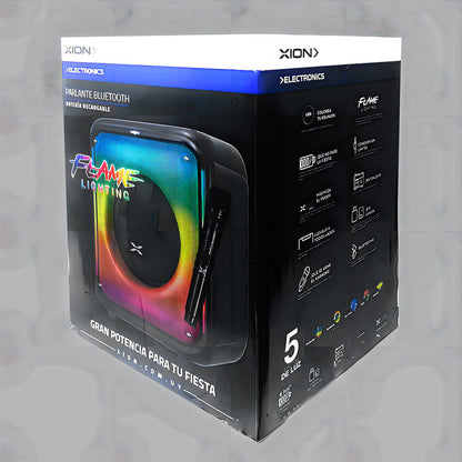 Parlante Xion Sdbox Con Bluetooth Negro