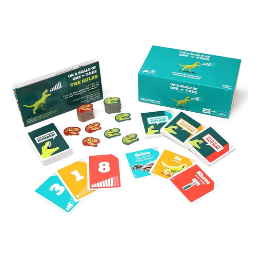 On A Scale Of One To Trex - Juego De Mesa