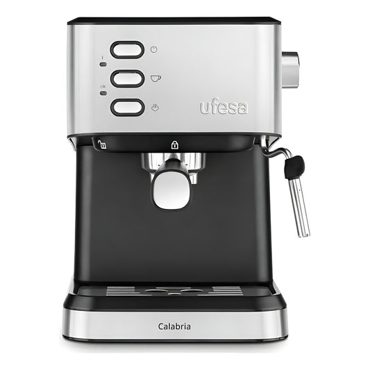 Cafetera Expresso Ufesa Calabria Color Gris