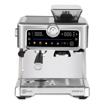 Cafetera Espresso Y Capuccino Barista Xion Xi-cm90 Color Gris