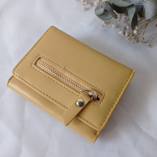 Billetera Dama Billeteras De Damas Con Monedero Para Mujeres Amarillo