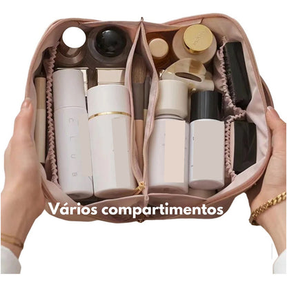 Bolsa Organizadora De Maquillaje De Viaje Para Mujer De Blogger Color Brown
