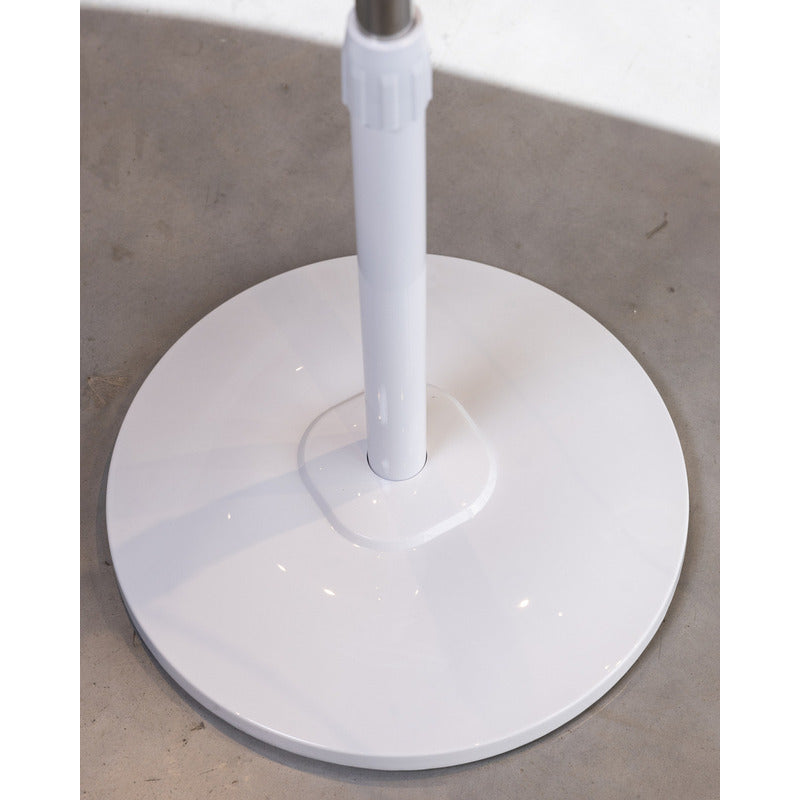 Ventilador De Pie Con Cotrol Slim Design Xion Xi-v180 Cantidad De Aspas 5 Estructura Blanco Aspas Celeste Diámetro 45 Cm