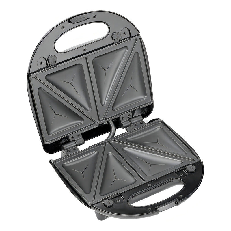 Sandwichera Xion 3 En 1 Sandwichera Waffle Grill Xi-sw31 Color Negro