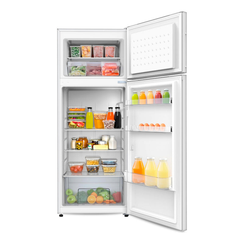 Heladera Punktal Con Freezer Refrigerador 215 L Frío Natural - Blanco