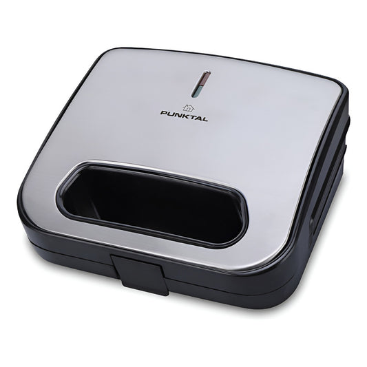 Sandwichera Punktal Doble Inox 750w Pk-9222 Amv Color Gris