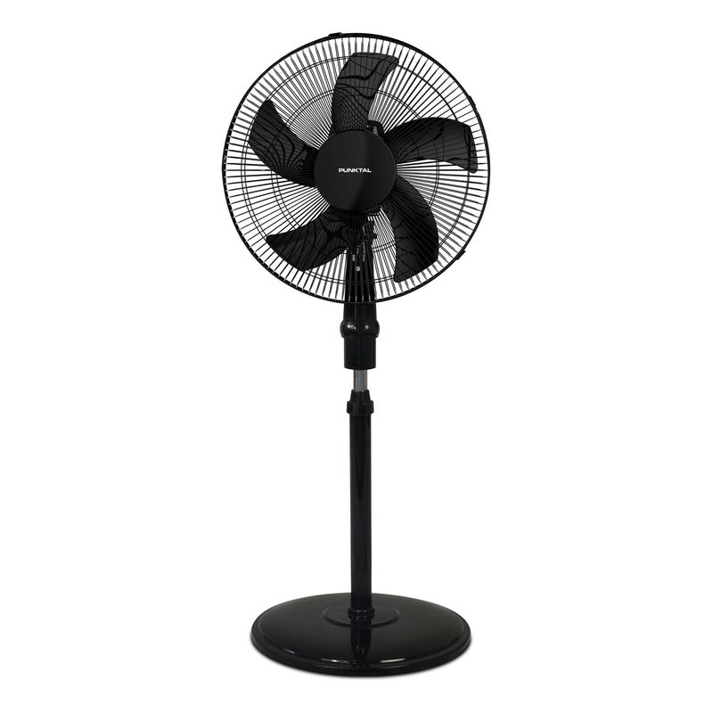 Ventilador De Pie Pk-4020 5 Aspas 3 Velocidades 40 Cm Ajustable 1,25 Mts