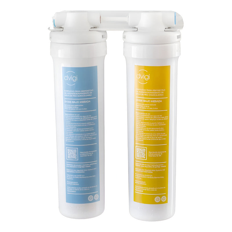 Purificador De Agua Bajo Mesada | Dvigi Color Blanco
