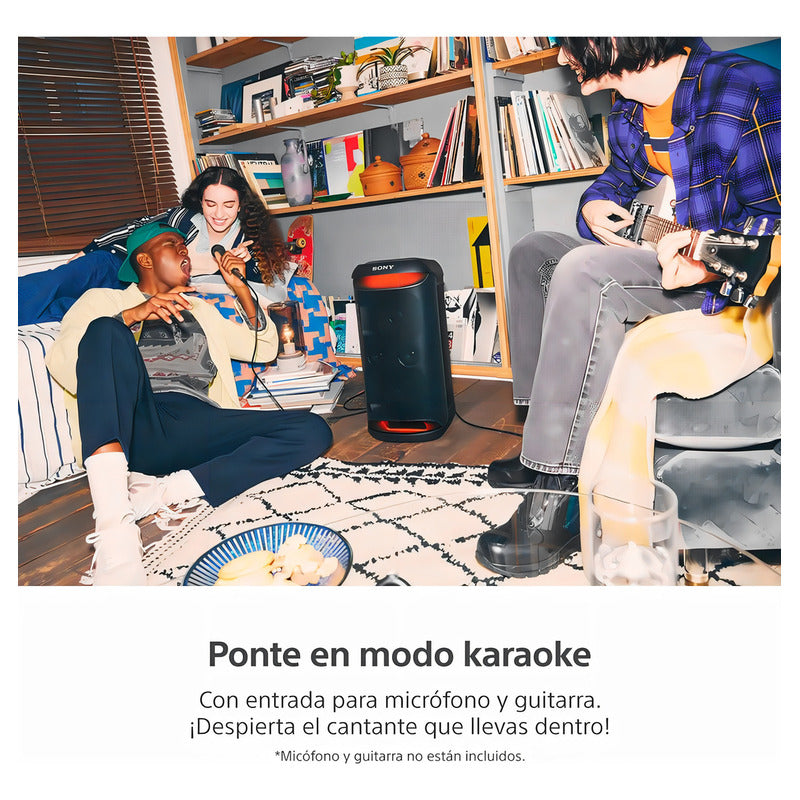 Parlante Bluetooth Inalámbrico Portátil Sony Srs-xv500 Color Negro