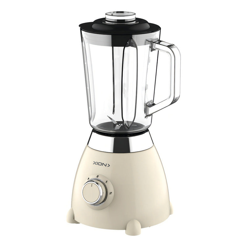 Licuadora Retro Xion Vintage 700w Jarra De Vidrio Xi-li1974 Beige