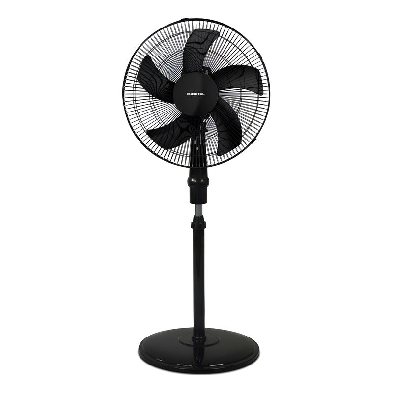 Ventilador De Pie Pk-4020 5 Aspas 3 Velocidades 40 Cm 1.25 M - 40 Cm - Negro - Negro - 5