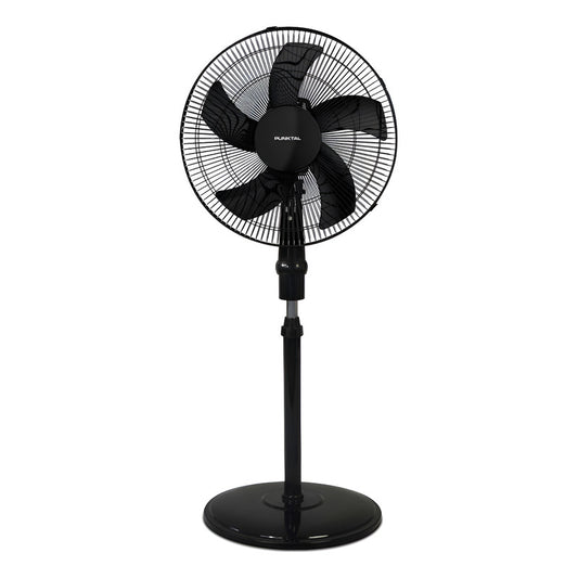 Ventilador De Pie Pk-4020 5 Aspas 3 Velocidades 40 Cm 1.25 M - 40 Cm - Negro - Negro - 5