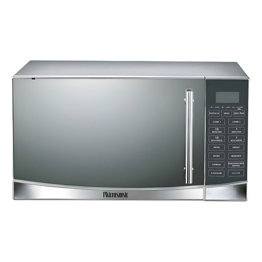 Microndas Con Grill Microsonic 30 Litros Digital Acero Inox