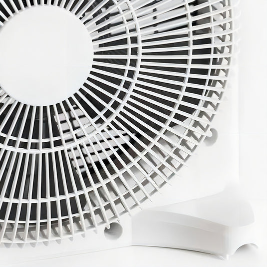 Ventilador Turbo Allied 50 W 3 Velocidades Rejilla Giratoria 30 Cm