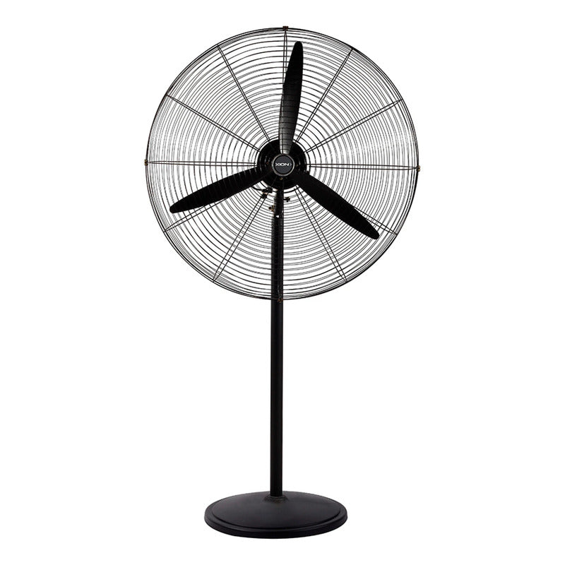 Ventilador Industrial De Pie Xion Con Base Xi-v700 3 Aspas 66.04 Cm Negro Negro