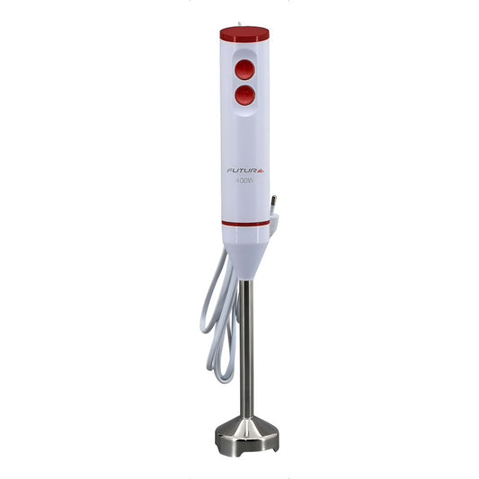 Mixer Futura Fut-bm400 2 Velocidades 400w Blanca/roja Ideal Blanco/rojo