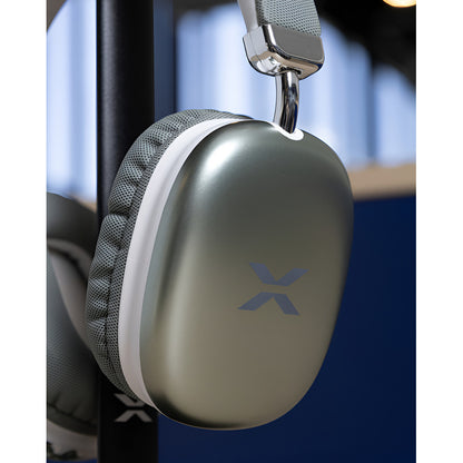 Auriculares Inalámbricos Xi-aux300 Xion 40hs De Duración Color Verde Claro