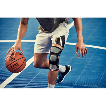 Soporte De Rodilla adidas Color Gris Talle Xl