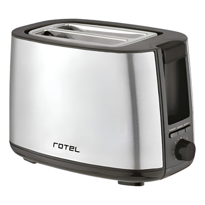 Tostadora Duoinox Rotel 650w 7 Niveles De Tostado 2 Panes Gris