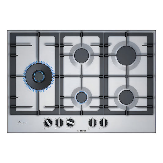 Anafe A Gas Bosch Inox 75cm Color Acero Acero