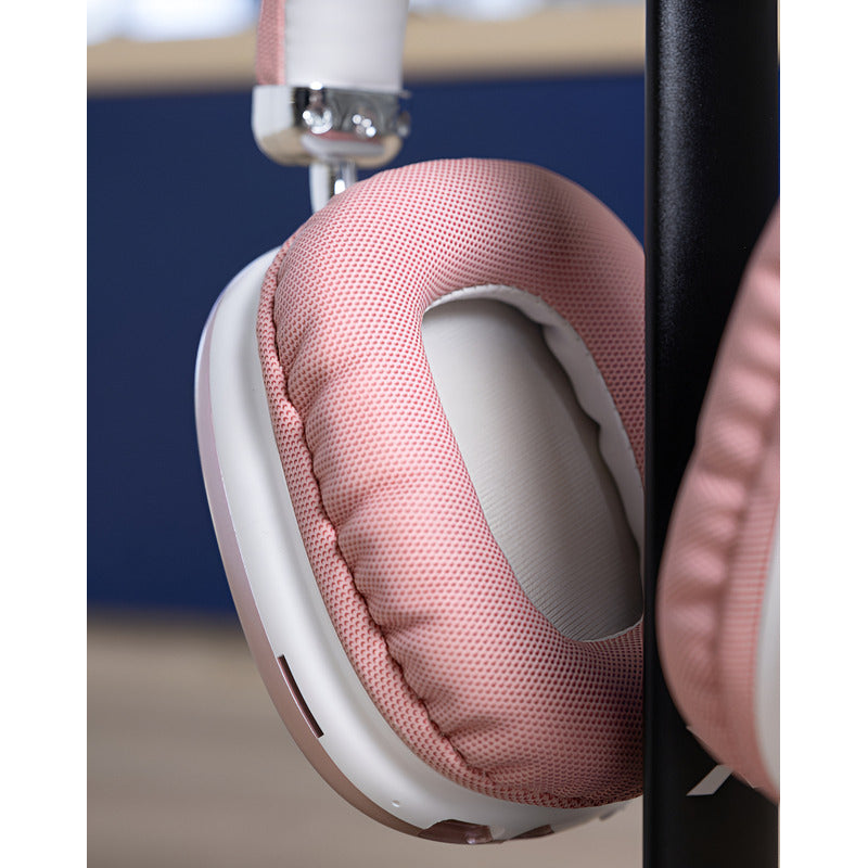 Auriculares Inalámbricos Xi-aux300 Xion 40hs De Duración Color Rosa