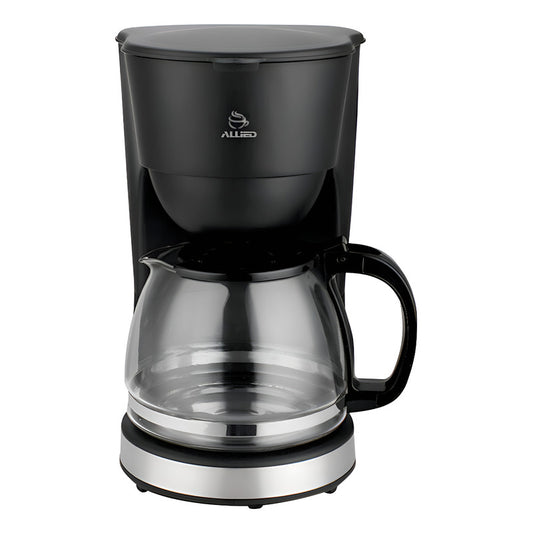 Cafetera De Goteo Allied 600 W 1.25 Litros De Capacidad Negro