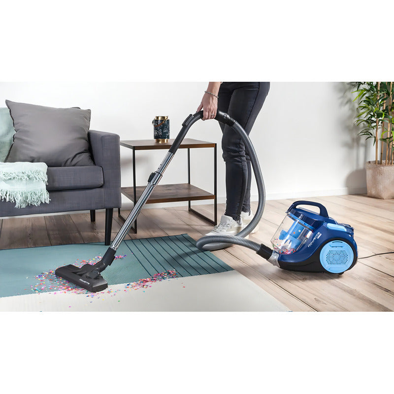 Aspiradora Rowenta Home Care Ciclónica Swift Power Azul Azul