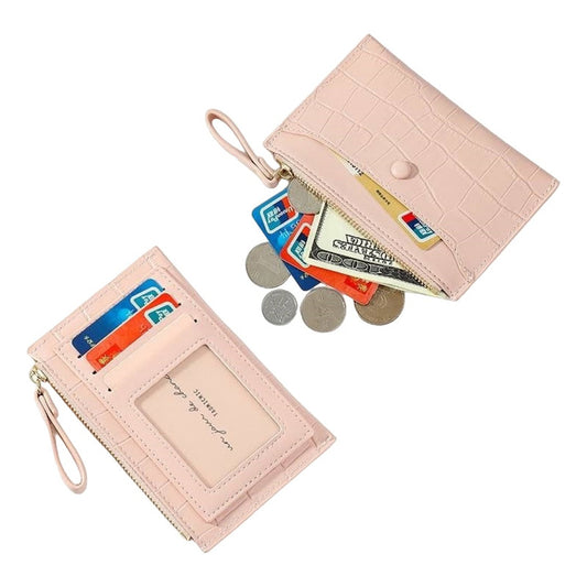 Billetera Dama Billeteras De Dama Con Monedero Para Mujeres Negro