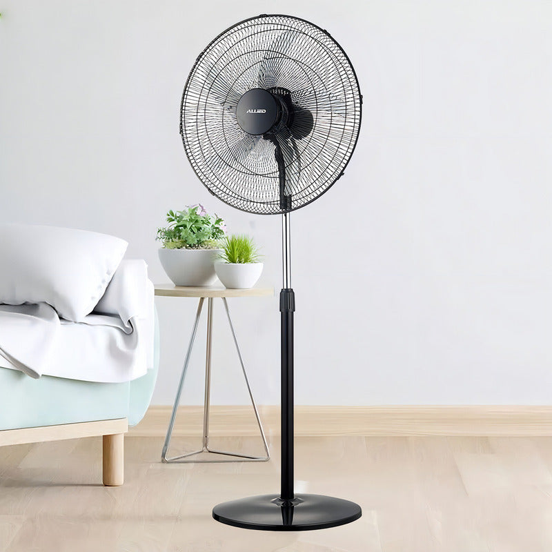 Ventilador De Pie Allied Al-sf50 85 W 50 Cm 1.7 Metros