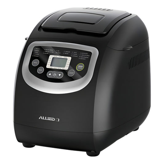 Maquina Fábrica De Pan Allied Al-bm10 Hasta 1 Kg 600 W Negro