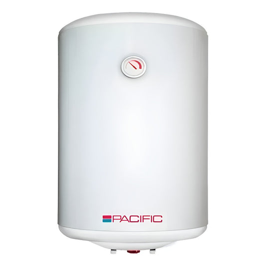 Calefon Termotanque 30 Litros Pacific Tanque De Acero Blanco