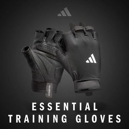 Guantes De Entreno, Pesas O Gym Essential Colores adidas Blanco Liso L