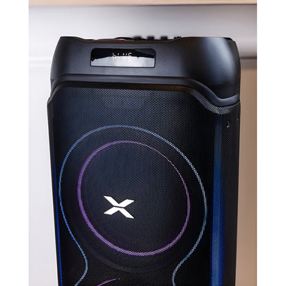 Parlante Inalámbrico Amplificador 18000w Pmpo Xion Xi-xt1100 Color Negro