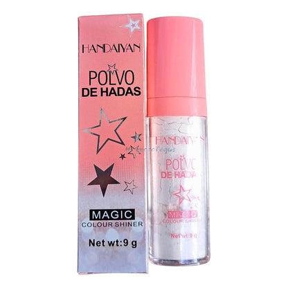 Polvo De Hadas Iluminador Maquillaje Glitter Belleza