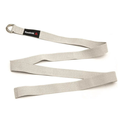 Correa Cinta Para Yoga Pilates Fisioterapia Flex Reebok Gris