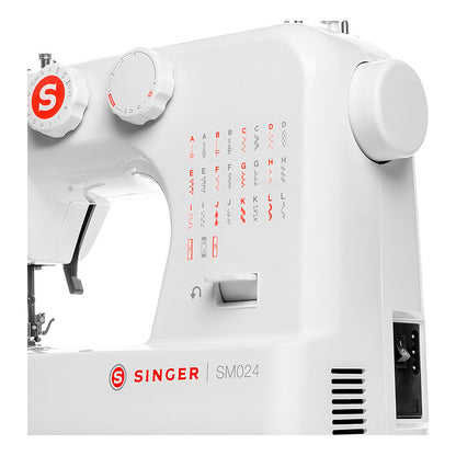 Máquina De Coser Recta Singer Portable Color Blanco