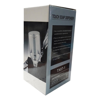 Dispensador Jabon Líquido 300ml / Alcohol En Gel Supergym Color Blanco