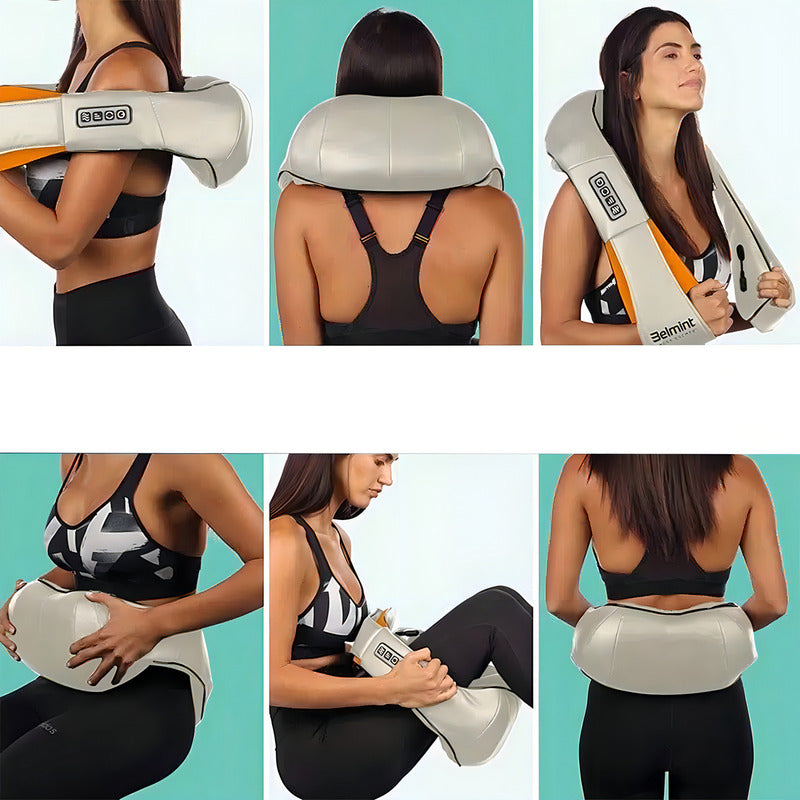 Masajeador Eléctrico Portátil Para Abdomen Picool Masajeador Beige