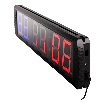 Reloj Temporizador De Gimnasio Active Max - Negro