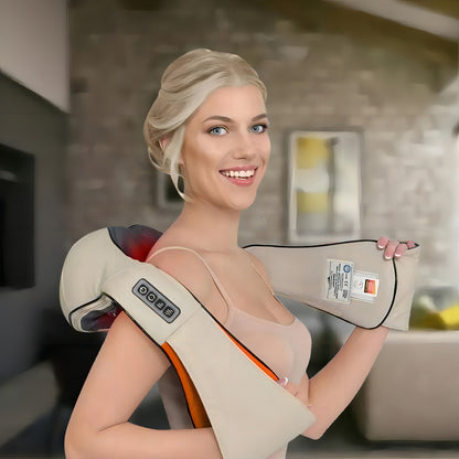 Masajeador Eléctrico Portátil Para Abdomen Picool Masajeador Beige