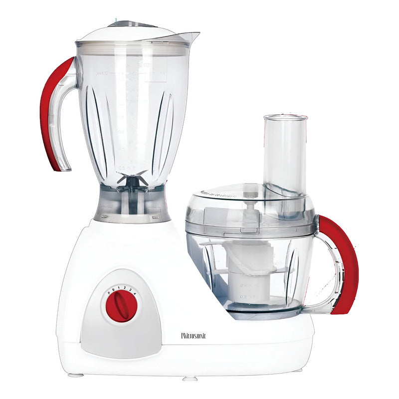 Multiprocesadora Microsonic Mulolp110ro Procesadora 500 Wts - Blanco