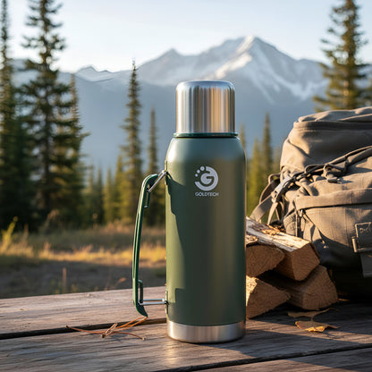Termo Goldtech Rugged Acero Inoxidable 1lt