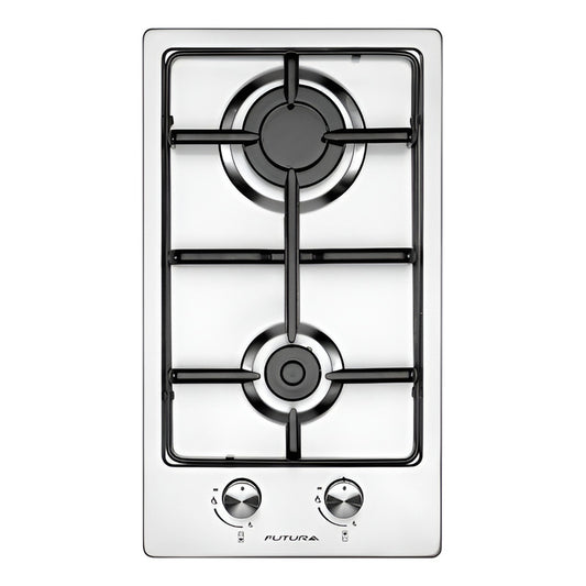 Anafe A Gas Futura Inox 30cm Fut-a30gx Color Gris