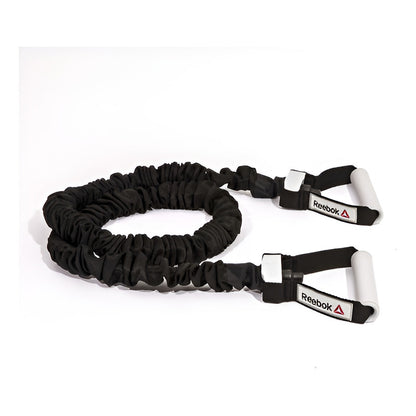 Banda Elastica Agarre Reebok Entrenamiento Extra Light Negro/blanco