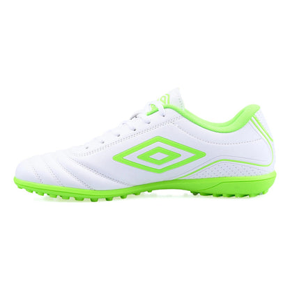 Championes Futbol 5 Umbro Classico Champion F5 Zapato Adulto - Blanco/verde - 8.5 Us