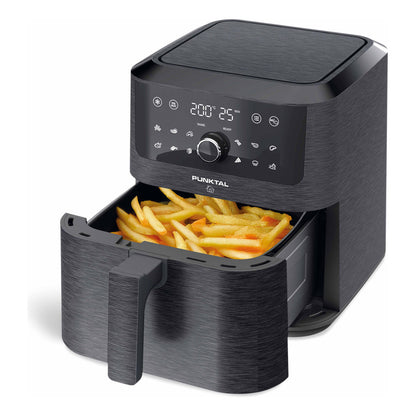 Freidora Punktal Digital Sin Aceite Pk374fd 5.5 Litros 1700w - Negro