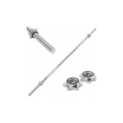 Barra Recta 1.50 Mt Supergym Color Gris