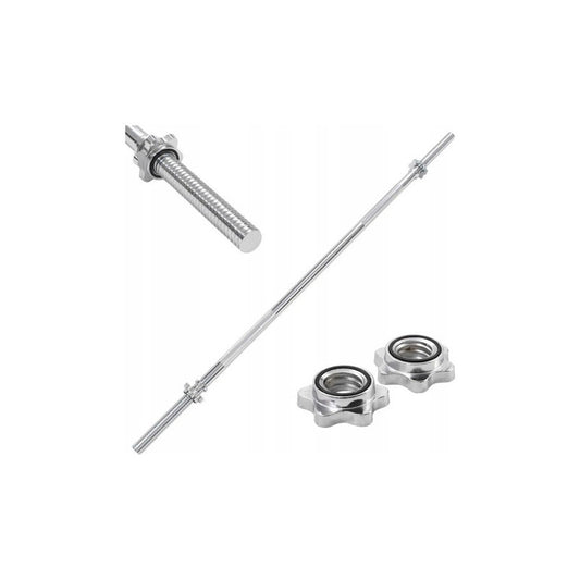 Barra Recta 1.50 Mt Supergym Color Gris